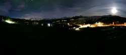 Archiv Foto Webcam Les Saisies - Panorama 23:00
