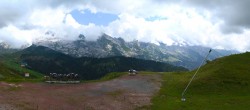 Archiv Foto Webcam Grand Bornand: Bergstation Maroly 13:00