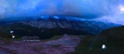 Archived image Webcam Grand Bornand Ski Resort: Top Station Maroly 21:00