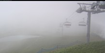 Archiv Foto Webcam Les Saisies - Bergstation Sessellift Bisanne 09:00