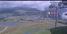Archiv Foto Webcam Les Saisies - Bergstation Sessellift Bisanne 13:00