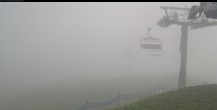 Archiv Foto Webcam Les Saisies - Bergstation Sessellift Bisanne 07:00