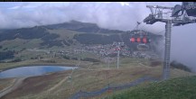 Archiv Foto Webcam Les Saisies - Bergstation Sessellift Bisanne 17:00