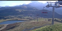 Archived image Webcam Les Saisies - Top station chairlift Bisanne 07:00