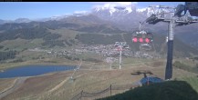 Archived image Webcam Les Saisies - Top station chairlift Bisanne 17:00
