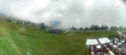 Archiv Foto Webcam Bisanne 1500 - Talstation Sessellift Rosières 11:00