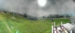 Archiv Foto Webcam Bisanne 1500 - Talstation Sessellift Rosières 09:00