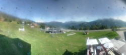 Archived image Webcam Bisanne 1500 - Base station chairlift Rosières 15:00