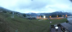 Archiv Foto Webcam Bisanne 1500 - Talstation Sessellift Rosières 06:00