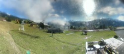 Archiv Foto Webcam Bisanne 1500 - Talstation Sessellift Rosières 09:00