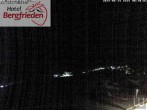 Archived image Webcam Valley Martell, Hotel Bergfrieden 23:00