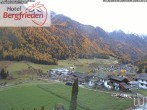 Archived image Webcam Valley Martell, Hotel Bergfrieden 06:00