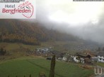 Archived image Webcam Valley Martell, Hotel Bergfrieden 15:00