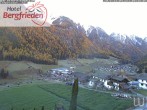 Archived image Webcam Valley Martell, Hotel Bergfrieden 07:00