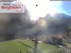 Archived image Webcam Valley Martell, Hotel Bergfrieden 09:00
