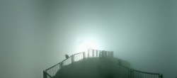 Archiv Foto Webcam Peak Walk Hängebrücke Glacier 3000 23:00