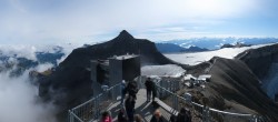 Archiv Foto Webcam Peak Walk Hängebrücke Glacier 3000 09:00