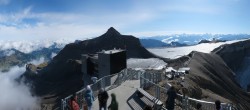 Archiv Foto Webcam Peak Walk Hängebrücke Glacier 3000 10:00