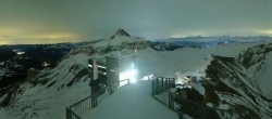 Archiv Foto Webcam Peak Walk Hängebrücke Glacier 3000 03:00