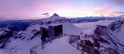 Archiv Foto Webcam Peak Walk Hängebrücke Glacier 3000 06:00