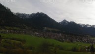 Archiv Foto Webcam Blick von der Kurklinik auf Oberstdorf 11:00