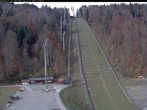 Archiv Foto Webcam Skiflugschanze Oberstdorf 19:00