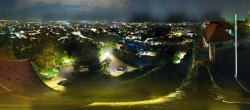 Archiv Foto Webcam Blick vom Schlossberg auf Graz 23:00