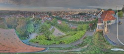 Archiv Foto Webcam Blick vom Schlossberg auf Graz 05:00