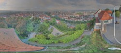 Archiv Foto Webcam Blick vom Schlossberg auf Graz 06:00