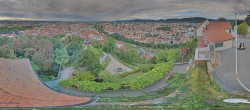 Archiv Foto Webcam Blick vom Schlossberg auf Graz 07:00