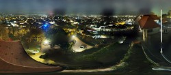 Archiv Foto Webcam Blick vom Schlossberg auf Graz 03:00