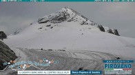 Archiv Foto Webcam Stilfserjoch: Blick auf die Gletscherpisten 15:00