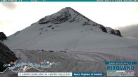 Archiv Foto Webcam Stilfserjoch: Blick auf die Gletscherpisten 08:00