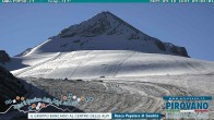 Archiv Foto Webcam Stilfserjoch: Blick auf die Gletscherpisten 08:00