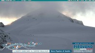Archiv Foto Webcam Stilfserjoch: Blick auf die Gletscherpisten 06:00
