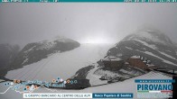 Archiv Foto Webcam Trincerone: Blick auf den Gletscher am Stilfser Joch 15:00