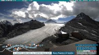 Archiv Foto Webcam Trincerone: Blick auf den Gletscher am Stilfser Joch 11:00