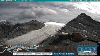 Archiv Foto Webcam Trincerone: Blick auf den Gletscher am Stilfser Joch 13:00