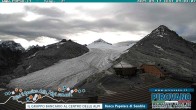 Archiv Foto Webcam Trincerone: Blick auf den Gletscher am Stilfser Joch 08:00
