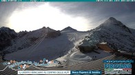 Archiv Foto Webcam Trincerone: Blick auf den Gletscher am Stilfser Joch 07:00