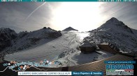 Archiv Foto Webcam Trincerone: Blick auf den Gletscher am Stilfser Joch 09:00