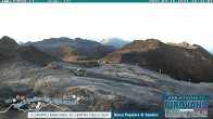 Archiv Foto Webcam Stilfserjoch: Blick vom Trincerone ins Tal 17:00