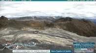 Archiv Foto Webcam Stilfserjoch: Blick vom Trincerone ins Tal 09:00