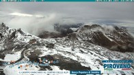 Archiv Foto Webcam Stilfserjoch: Blick vom Trincerone ins Tal 13:00