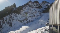 Archiv Foto Webcam Whakapapa: Blick auf den Pinnacles Grat 09:00