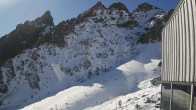 Archived image Webcam Whakapapa: View Pinnacles Ridge 04:00