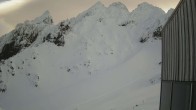 Archiv Foto Webcam Whakapapa: Blick auf den Pinnacles Grat 07:00