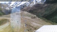 Archiv Foto Webcam Manganui - Blick auf den Schlepplift und Piste Ngarara Gully 09:00