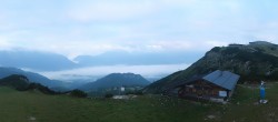 Archiv Foto Webcam Tauplitz: Bergstation Lawinenstein 05:00
