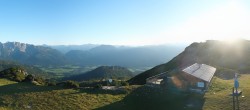 Archived image Webcam Tauplitz: Top Station Chair Lift Lawinenstein 17:00